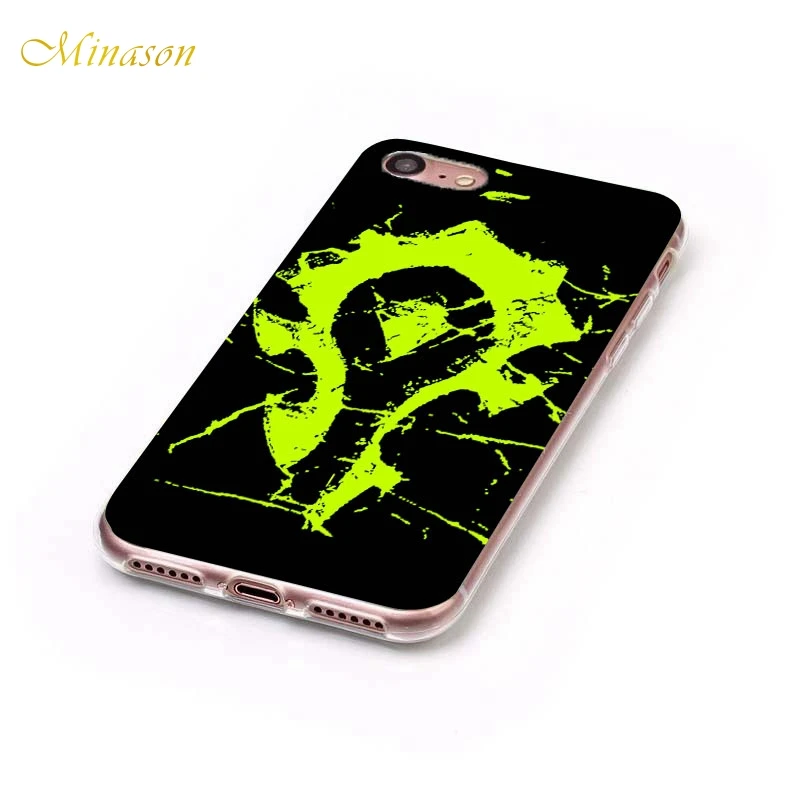 Чехол Wows для iPhone 7 8 чехлы World Of Warcraft HORDE чехол X 6 6S Plus 5 5S XR XS Max SE мягкий силиконовый