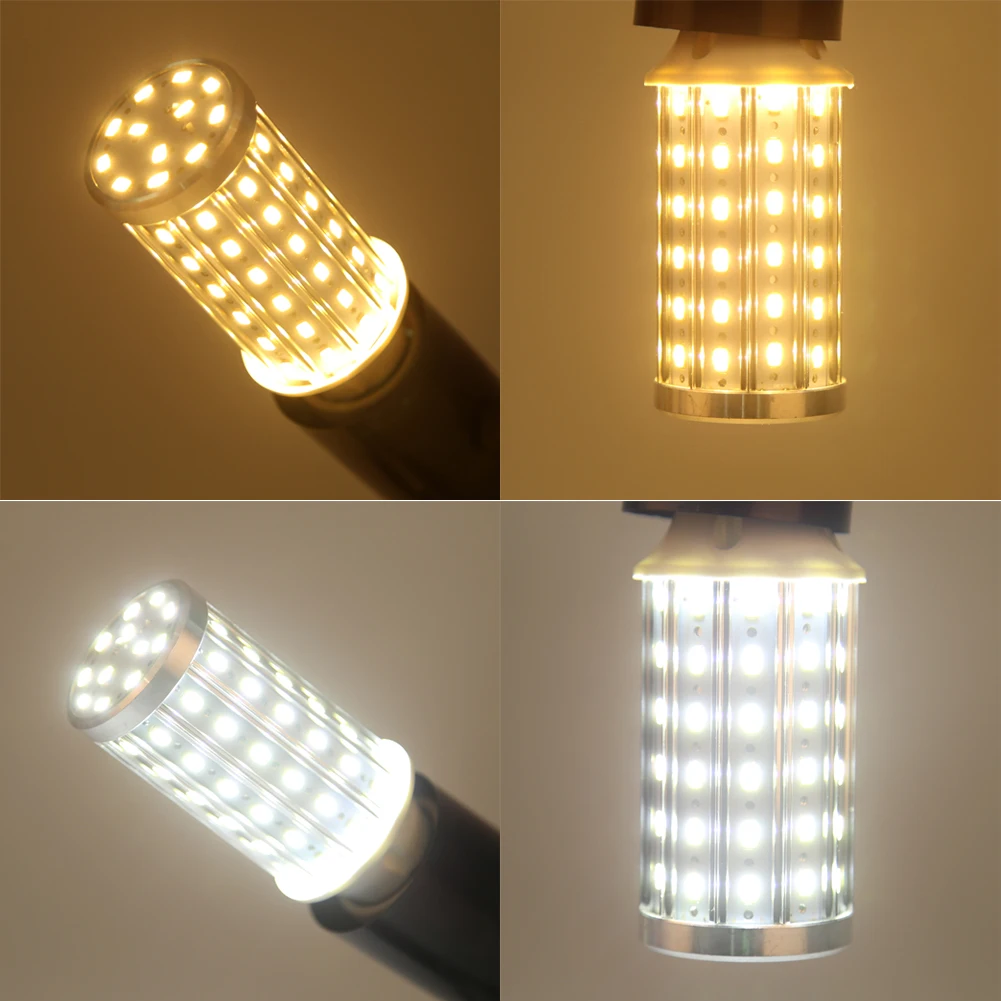 

100W Equivalent LED Bulb 72-Chip Aluminum Corn Light E27 20W Cool Warm Daylight Home Room LED Spotlight Bulb #LO