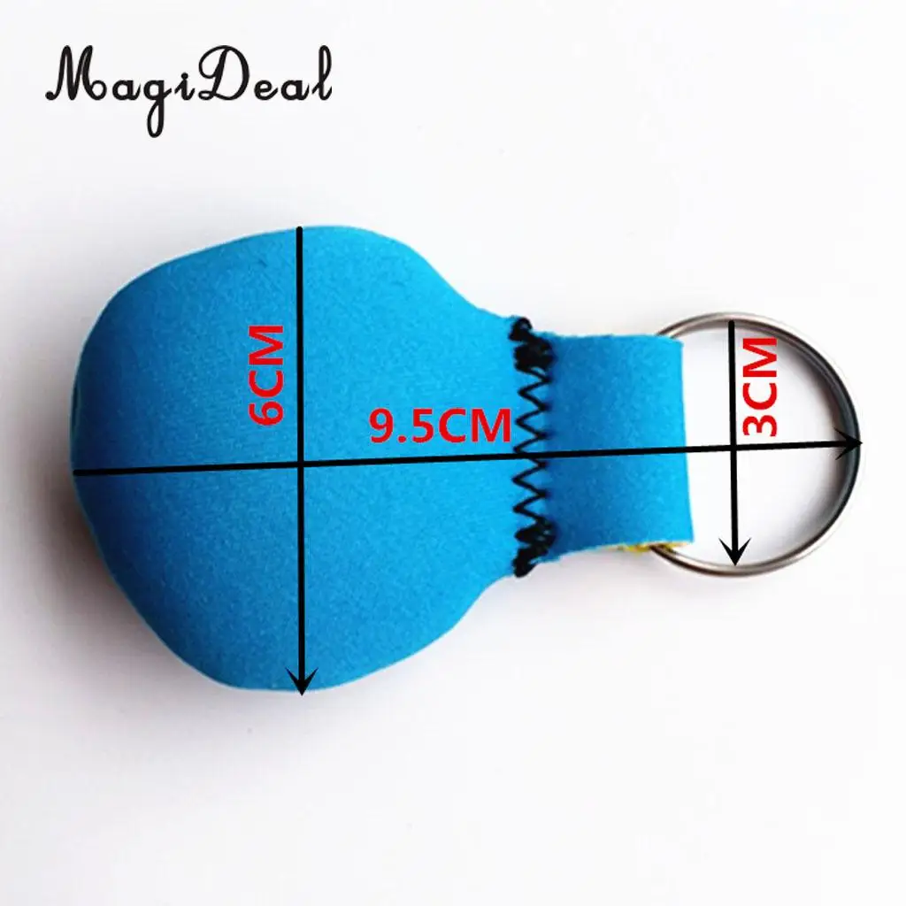 MagiDeal Set 9 Yachting Outboard Boat Water Sports Floating Keyring Keychain Key Holder Water Buoyant Key Float - Assorted Color