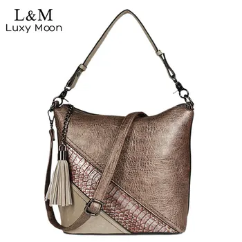 

Female Shoulder Bag Messenger Women Handbags Brands Large Tote Bags Tassel Ladies Hobo Bags Soft Leather Crossbody Bag XA321H