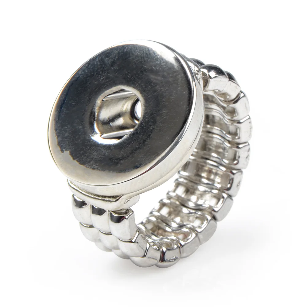 2pcs/Lot Wholesale 18mm Snap Button Ring, Snap Button