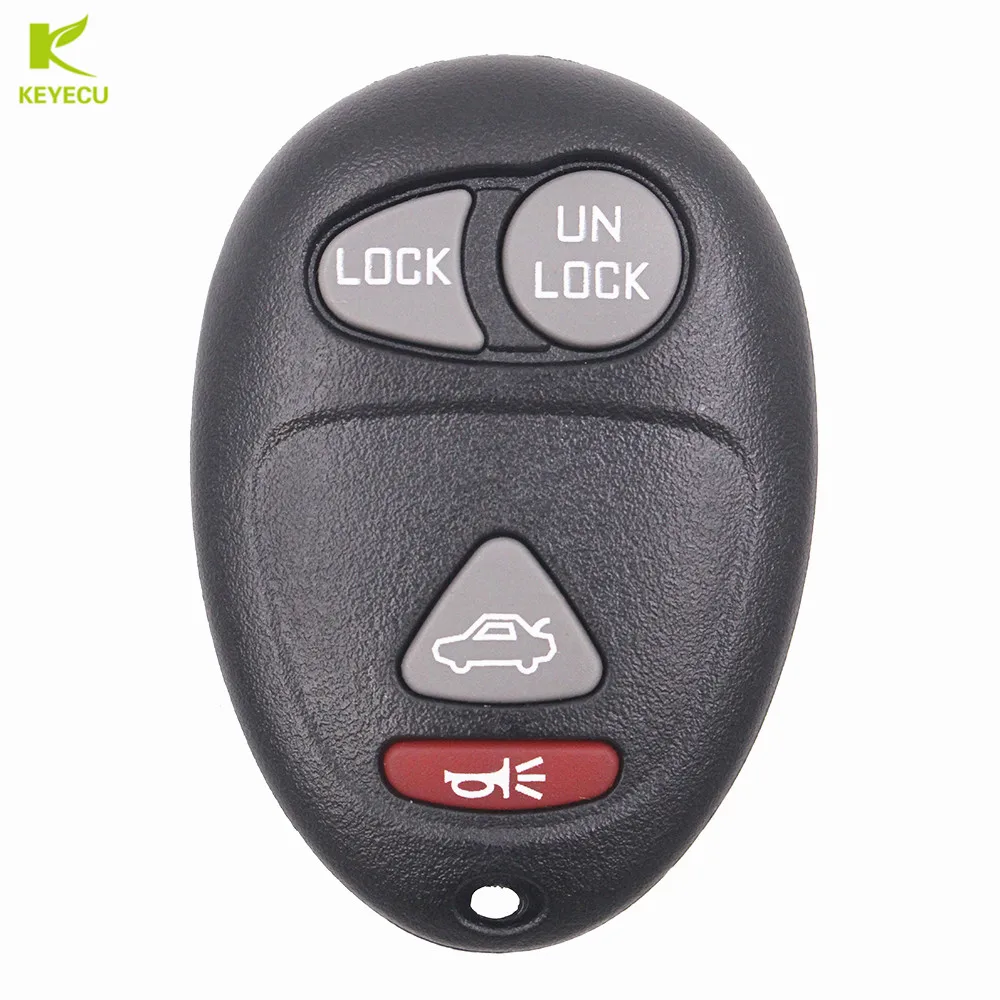 Keyecu New Black Replacement Keyless Entry Remote Clicker Keyfob