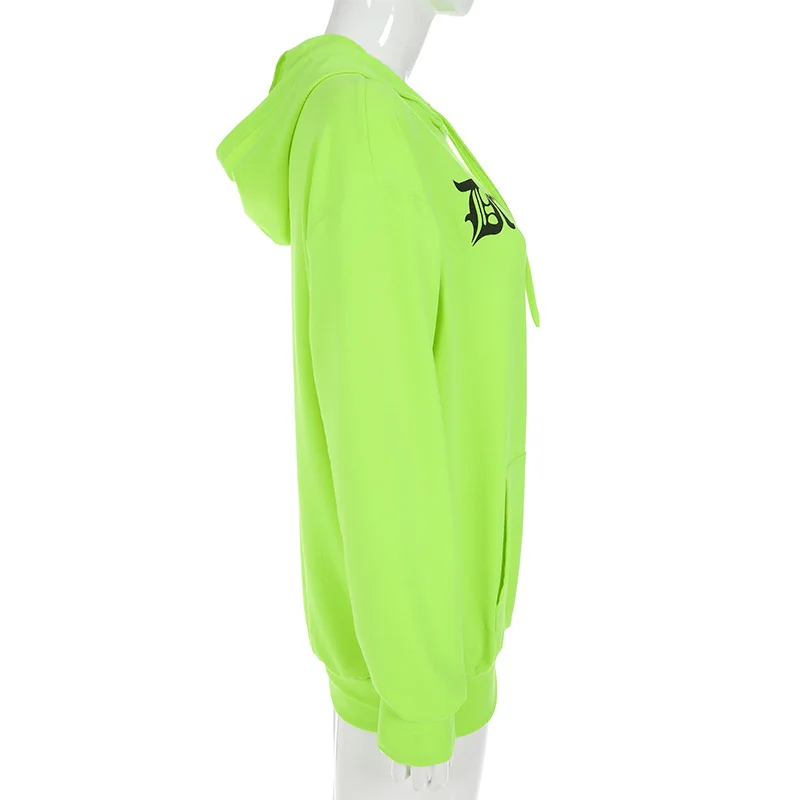 Сексуальные сетчатые топы, неоновые зеленые пуловеры с длинным рукавом, женские трикотажные укороченные топы, худи, дышащая спортивная одежда, толстовки