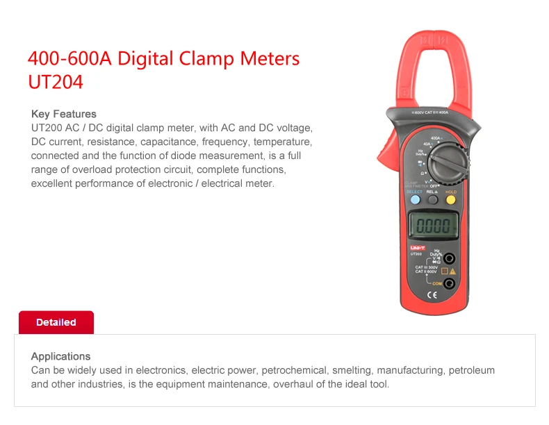 UNI T UNI T Digital Clamp Meter