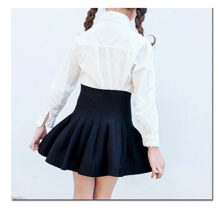 knitted little girls skirts for school clothing pleated high waist mini knit baby children's skirts autumn spring winter 2018  2 3 4 5 6 7 8 9 10 11 12 13 14 15 16   years  big little toddler  girls skirt red skirt girls clothes (7).jpg