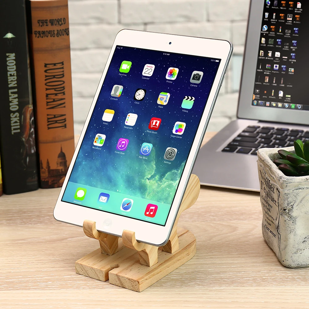 CASEIER 100% Pine Wood Laptop Stand For Mac Air / Pro MacBook Notebook Wooden Holder For iPhone 7 8 Plus X For Samsung S9 Plus CASEIER 100% Pine Wood Laptop Stand For Mac Air / Pro MacBook Notebook Wooden Holder For iPhone 7 8 Plus X For Samsung S9 Plus