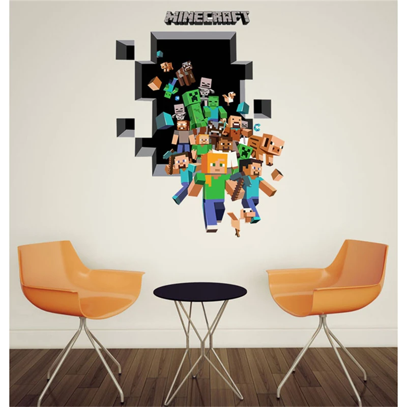 Removabled 3d Papel De Parede Adesivos De Parede Para Quartos Dos