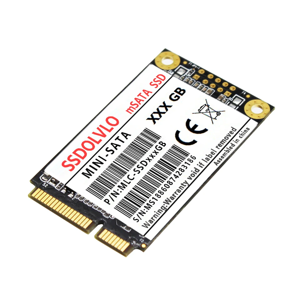 MSATA SSD SATA3 III 6 ГБ/сек. SATA II, 32 ГБ, 64 ГБ, 128 ГБ 256 512 1 ТБ HD SSD твердотельный диск все сигнала ПК