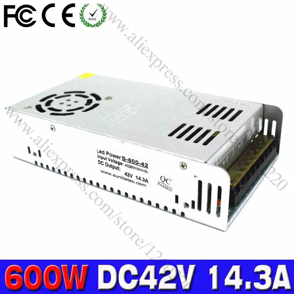 42V600W