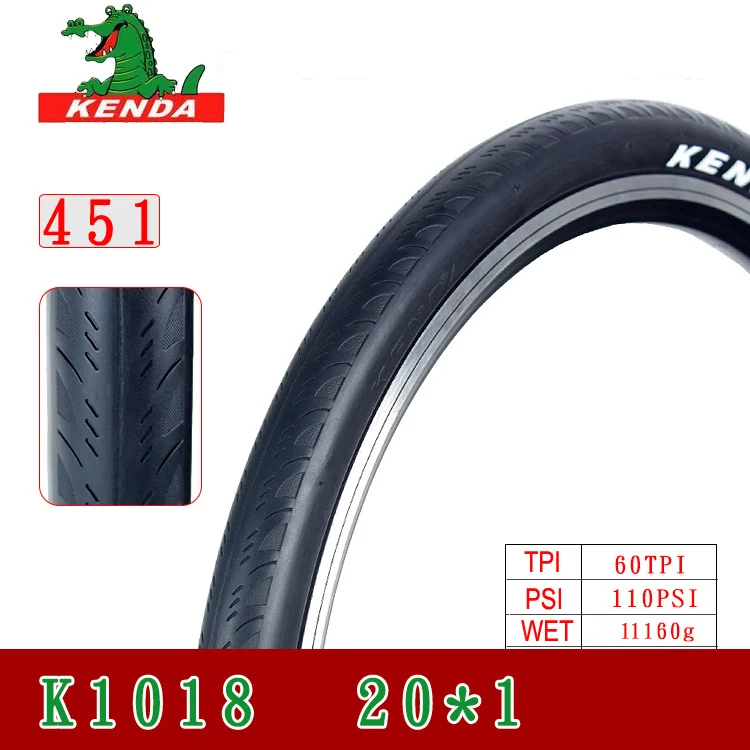 Kenda K1018 1 шт 20*1 велосипедные шины высокого качества велосипедные шины для MTB BMX складные велосипедные части 2" велосипедные шины - Цвет: k1018 20x1