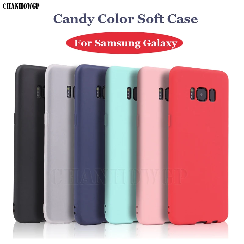 Чехол ярких цветов для Samsung Galaxy A8 J2 Pro J4 J6 2018 S8 S9 Plus S6 S7 Edge J3 J5 A3 A5 2017 J7 Neo Core Grand Prime |