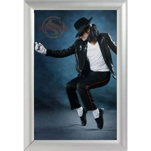 Silver Color Aluminum Alloy Picture Frame Home Decor Custom Canvas