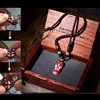 ¡Nuevo! Colgante de mariposa con medallón de la ilusionista, collares de plata 990 con corazón de truco de MARIPOSA MÁGICA, regalo de cumpleaños y Día de San Valentín para chica ► Foto 1/6
