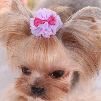 Dog Cat Cute Hairpin Pet Dog Accessories Supplies Hairpin Fashion Bowknot Dog Hair Clip Headdress