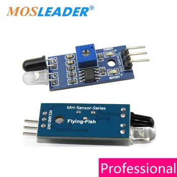 

100PCS IR Infrared obstacle avoidance Obstacle avoidance sensor Module Arduino Smart Car Robot 3-wire Reflective Photoelectric