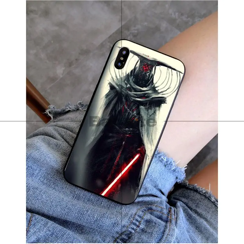 Babaite Darth vader star wars умный чехол черный мягкий чехол для iPhone X XS MAX 6 6s 7 7 plus 8 8 Plus 5 5S SE XR