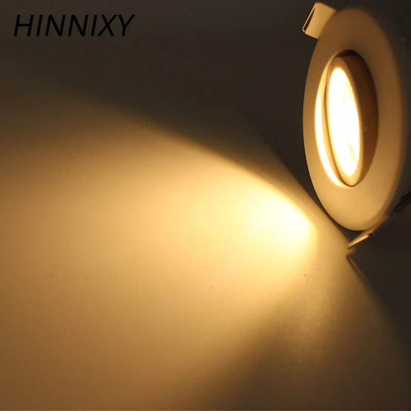 Hinnixy LED Встраиваемые COB потолочные светильники круглый потолочный Точечный