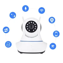 V380 Home Security HD IP Camera Wireless Smart WiFi Camera WI-FI Audio Record Surveillance Baby Monitor HD Mini CCTV Camera home security ip camera wireless smart wifi camera wi fi audio recorder surveillance baby monitor hd 720p cctv camera danale p2p