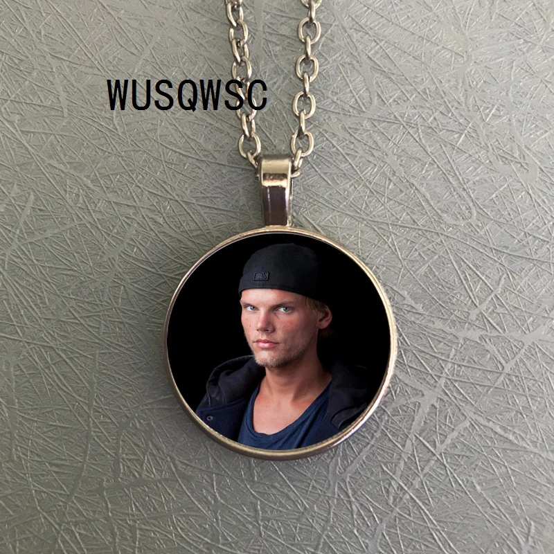 WUSQWSC ожерелье с подвеской &quotБог&quot логотипом Avicii ювелирные изделия DJ Tim Bergling