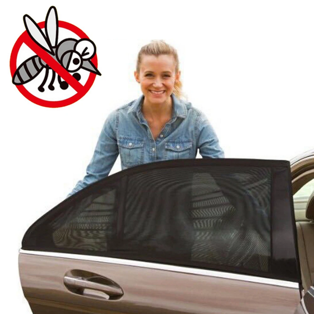 

YOSOLO 2Pcs Car Curtains For Front Side Window Car Sun Shade Multifunction Auto Styling Interior Accessories Sunshade