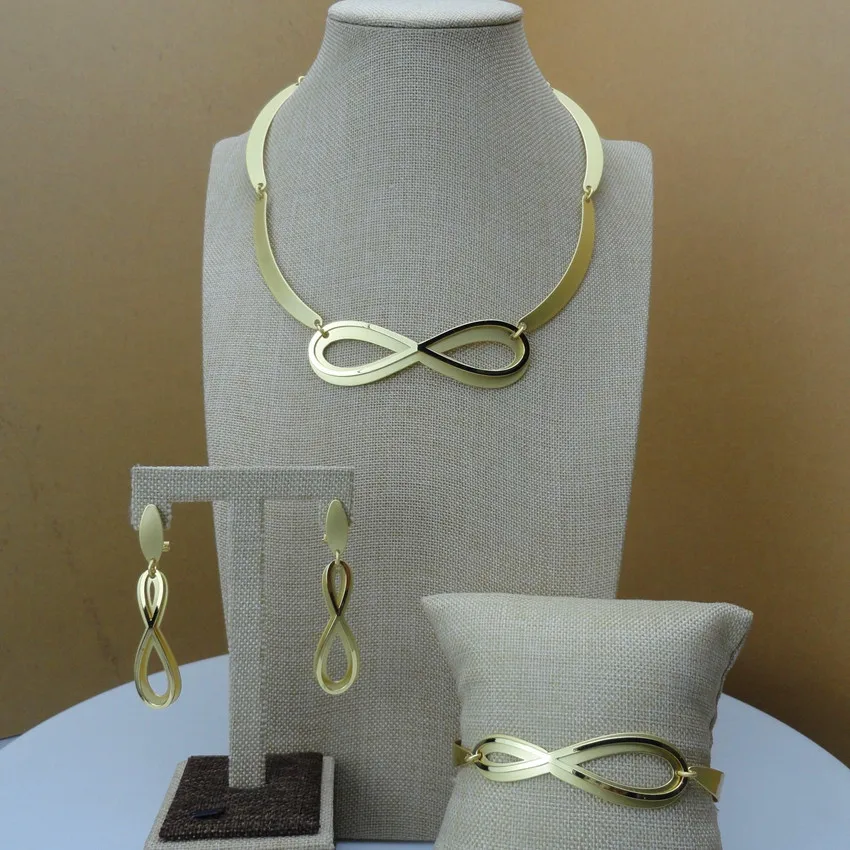 

Yuminglai 2019 Dubai Fine Jewelry Simple Design Ladies Jewellery Sets FHK6465