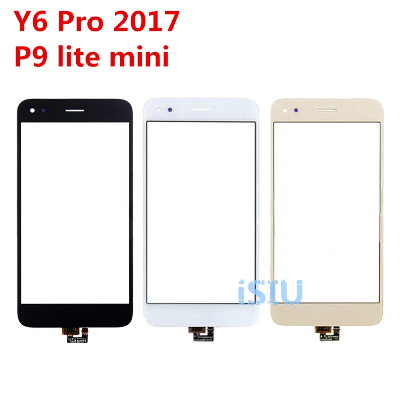 4 5 ''сенсорный экран для Huawei Y6 Pro 2017 P9 lite mini Панель передняя крышка Стекло