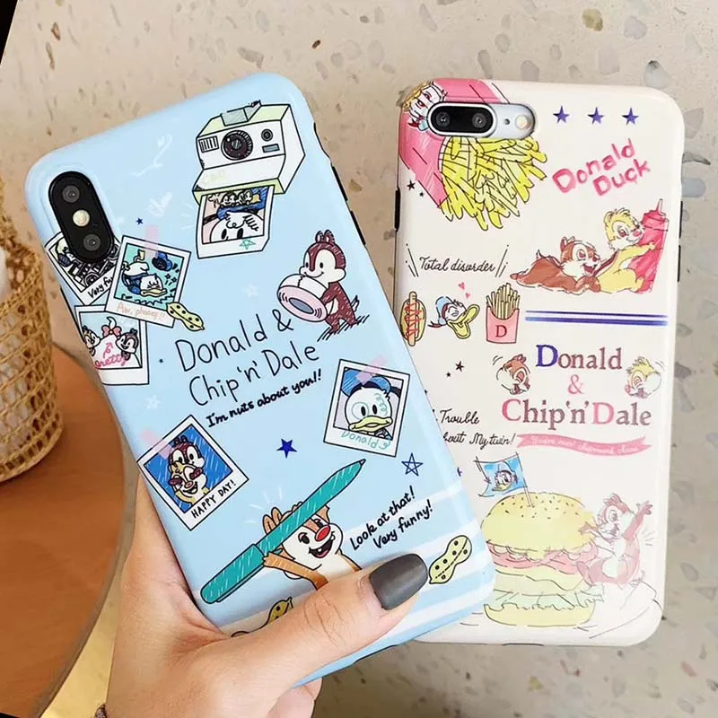 

Cartoon Animal Patterned Phone Case For iPhone 6 6S 7 8 Plus Cover Protection For Coque iphone X XS Max XR Scrub Silicone Case