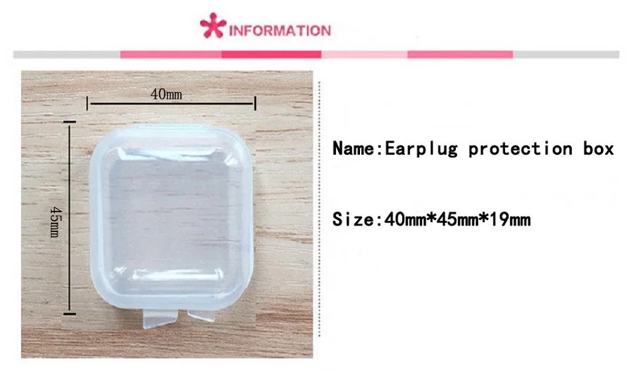 4 шт. box-packed комфорт наушники с шумоподавлением силиконовые беруши ПВХ веревка беруши защитный для плавания для сна