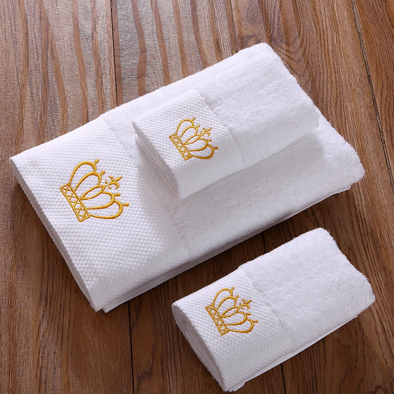 4 Hand Towels MINTEKS Butterfly Embroidered Hand Face Towel 100% Turkish Cotton 