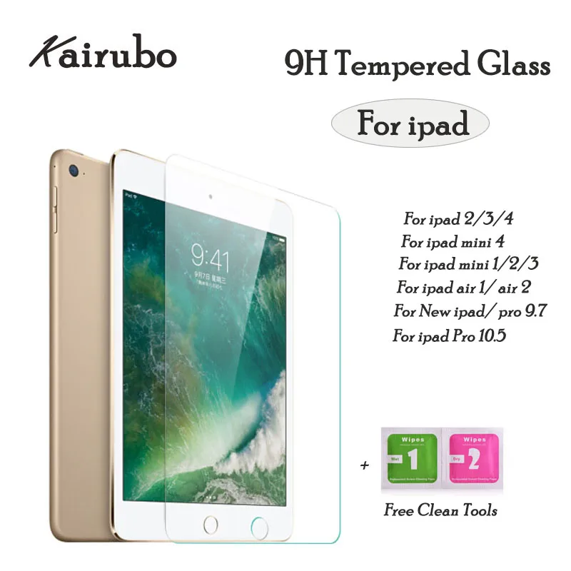 5 шт./лот Защита экрана для нового iPad 9 7 Pro 10 12 дюймов 2017 закаленное стекло