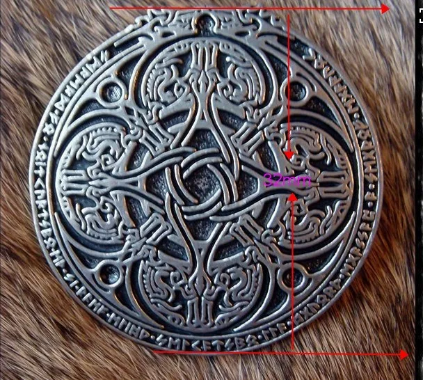 1 шт. Trinity magic merlin triskele triquetra celti symbol Оловянный кулон