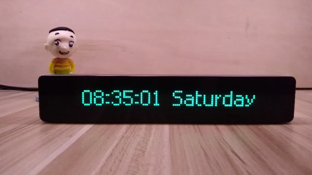 LINK1 9608 VFD часы Музыка Аудио УФ метр аудио спектр чпу цельный молдинг алюминиевый