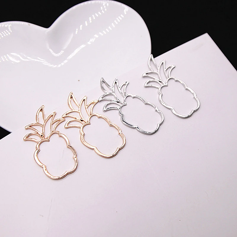 

E0429 Hot Sale Pineapple Earrings For Women Girl Gold Color Fruit Stud Earrings Statement Ear Jewelry Exquisite Gift Wholesale
