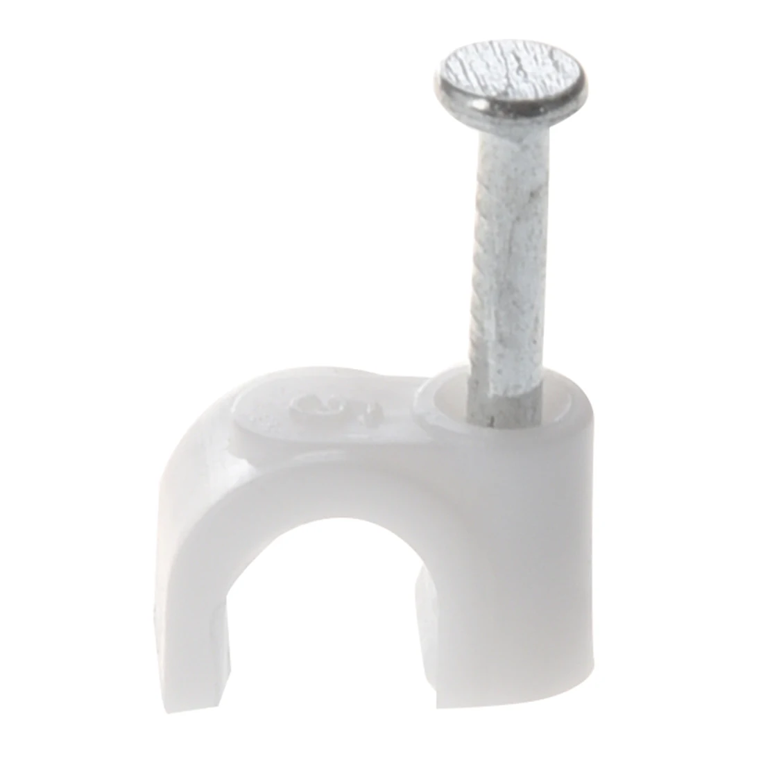 60 Pcs Wall Mount 5mm Dia Electric Cable Circle Nail Clips Fastenersin