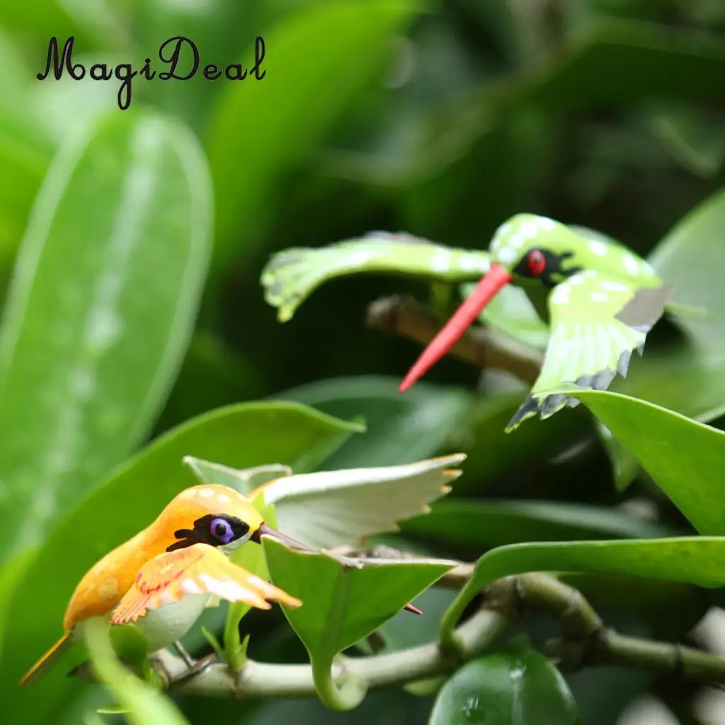 MagiDeal Artificial Lifelike Insects Model Cicada Figurines Home Garden Art Craft Decor DIY Tree Decor Kids Play Toy 