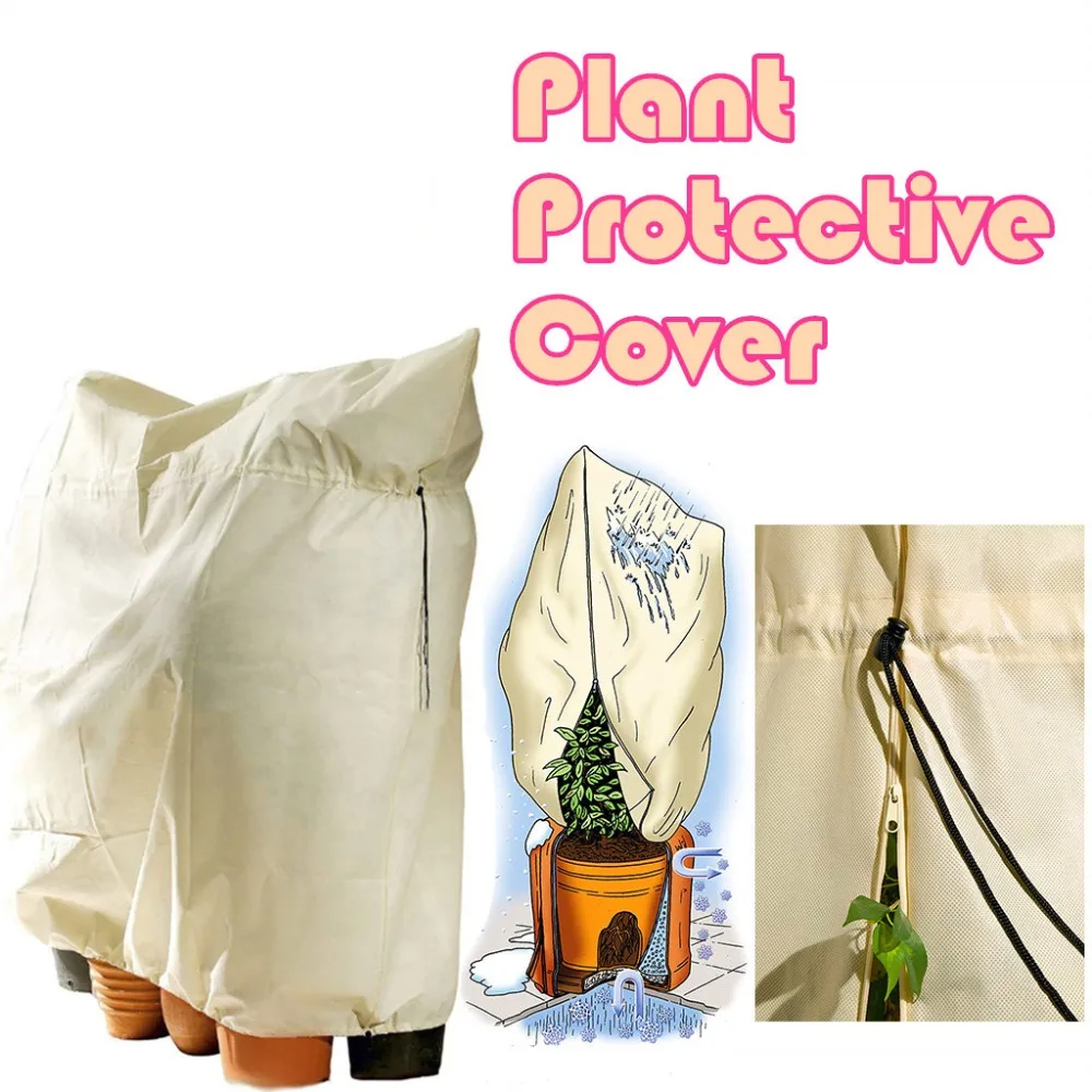 

Warm Worth Frost Blanket Frost Protection Bags for Shrubs Dwarf Trees Flowers from Bad Weather or Pests Plant Caver Bag 7556!!