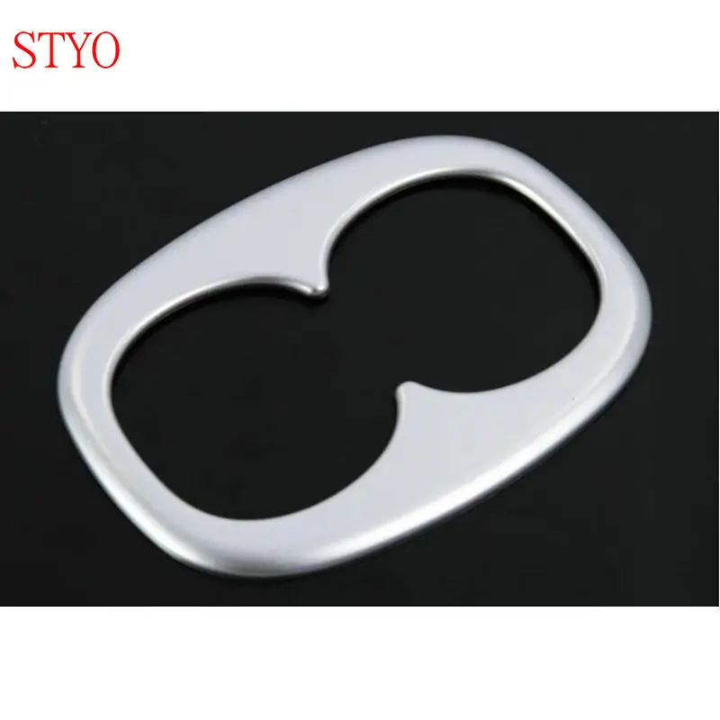 STYO Car ABS Rear Back Cup Holder Cover Trim For Mitsubishi Eclipse