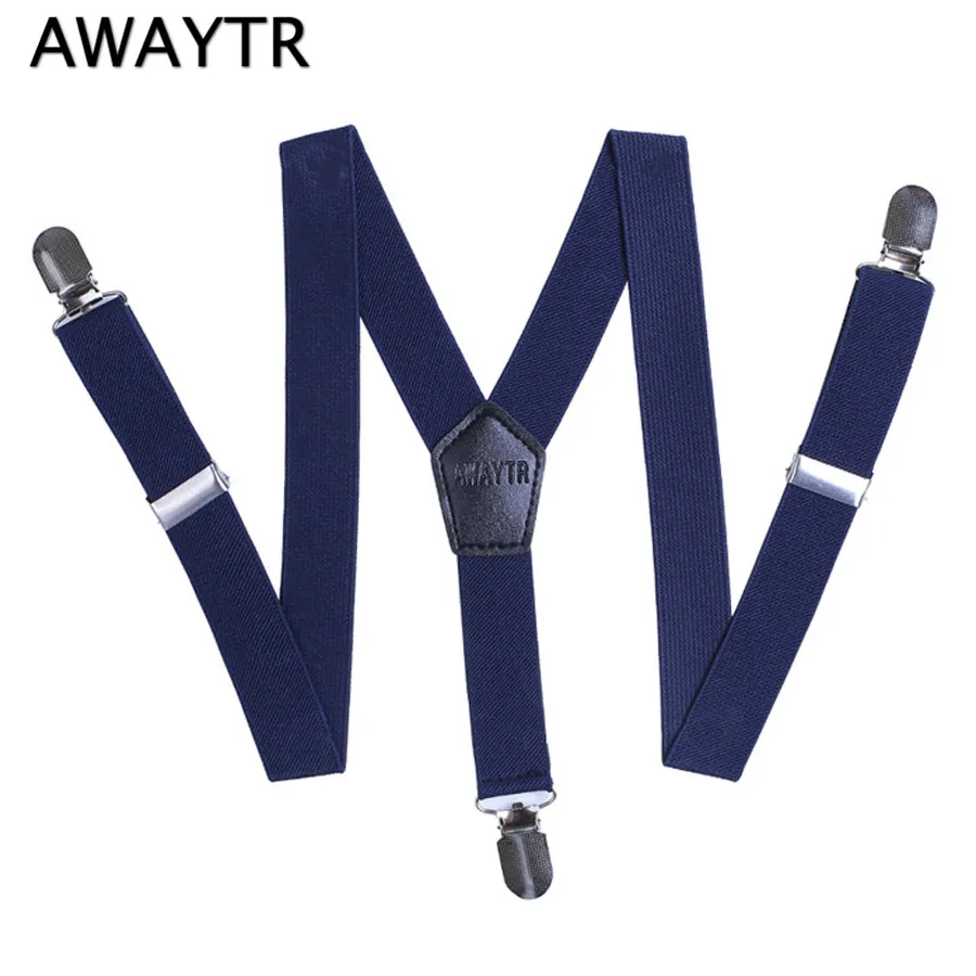 AWAYTR Эластичные подтяжки 2018 Детские для мальчика новые детские регулируемые 3