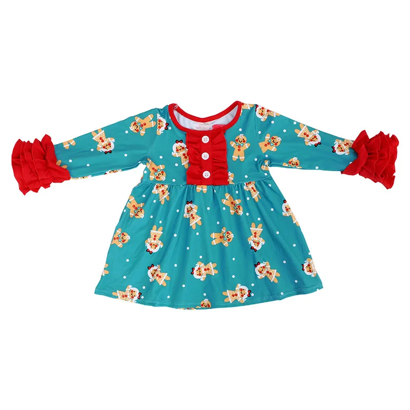 US $75.41 Kaiya Angel Hot Boutique Outfits Christmas Kid Girls Outfits Dress Leggings Red Winter Fall Clothing Set Factory Wholesale
