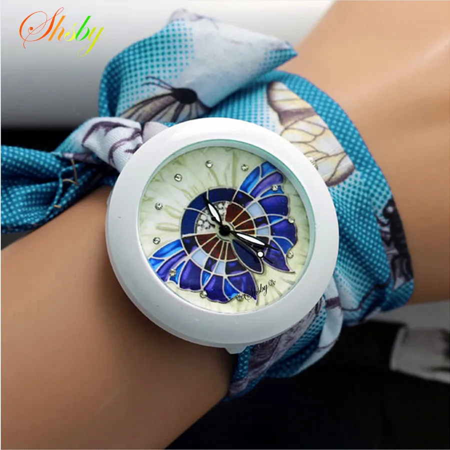 Часы shsby женские цветочные шифоновые|watch f|watch fashionwatch ladies |
