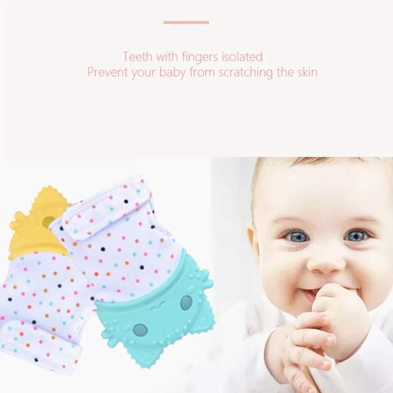Baby Silicone Teether Pacifier Glove (6)