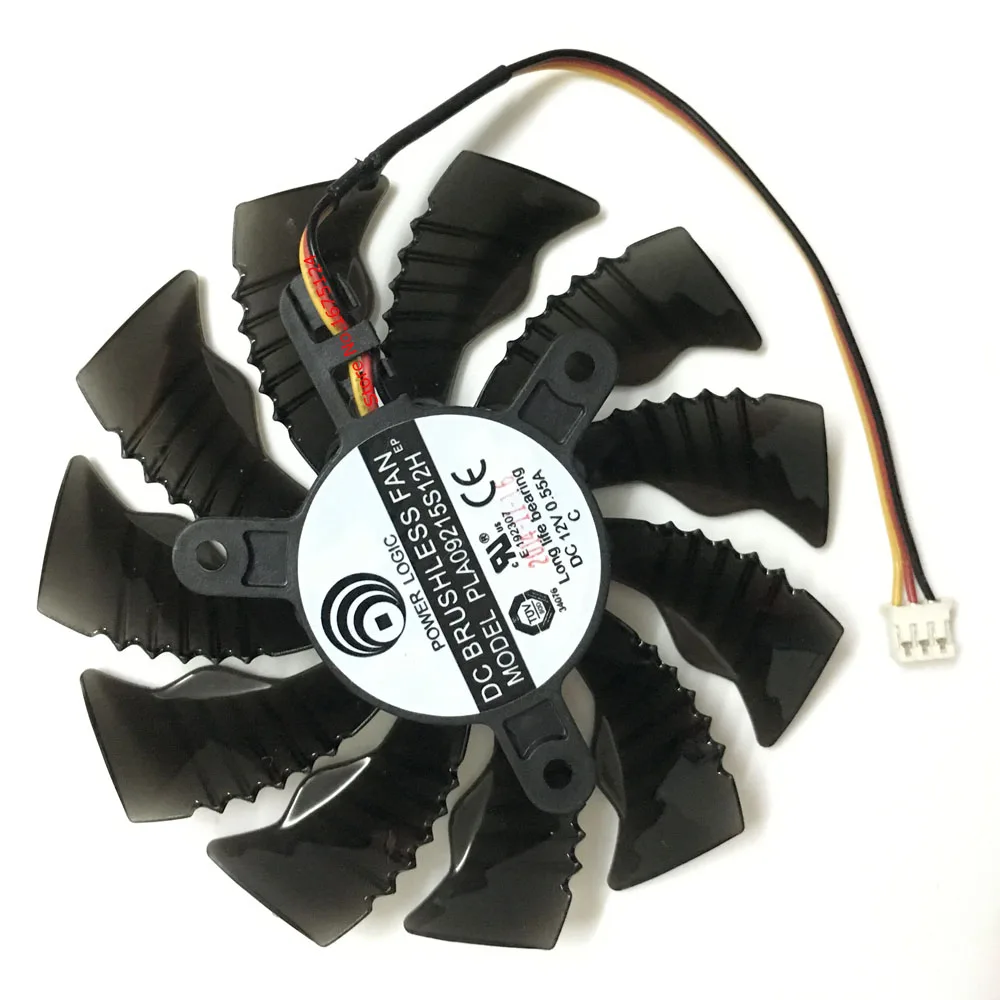 GPU VGA охлаждающий вентилятор для GIGABYTE R7 360 2 Гб GTX960 GTX 970 MINI ITX Видеокарта охлаждения