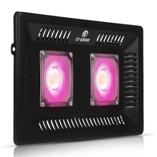 Водонепроницаемый IP67 COB светодиодный Grow Light полный спектр 200 Вт ультра-тонкая Светодиодная лампа для овощей цвету комнатные растение открытого грунта