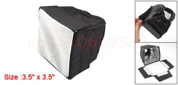 

With Tracking number Softbox Flash Diffuser Soft Box Lambency Cover 9x9cm Black