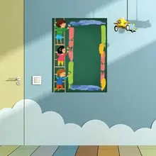 Модный дизайн зеленая меловая доска Съемная виниловая леверт Dropship 2jul5