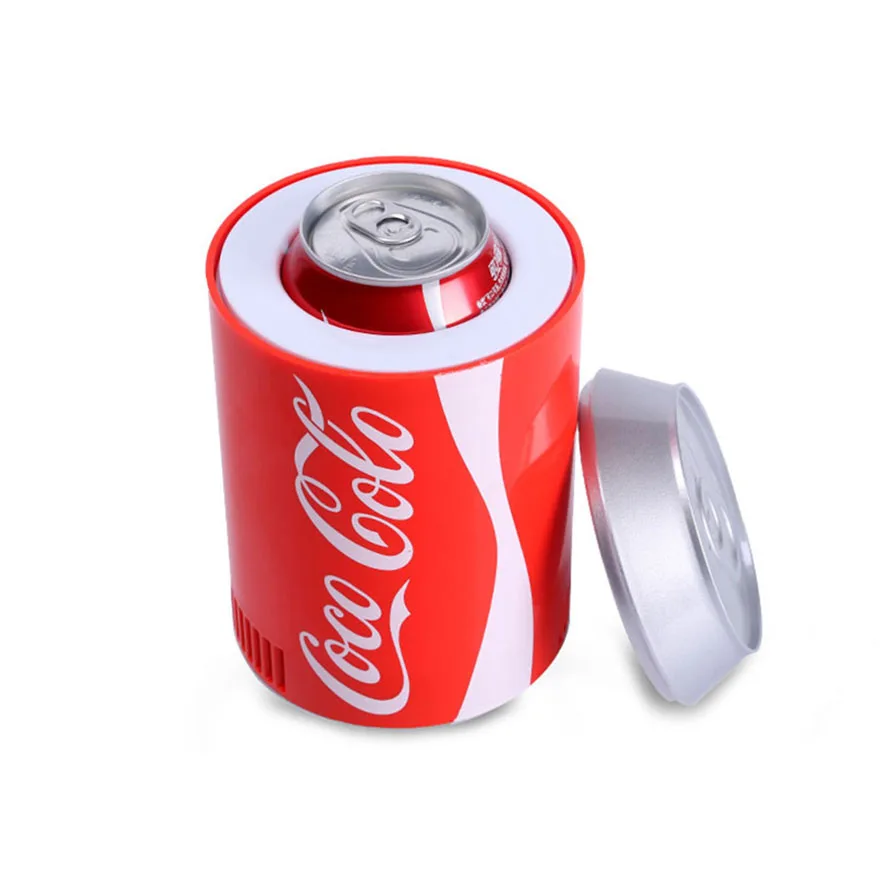 

Portable Mini USB Fridge Cooler Cool Refrigerator Dual Use Home Dormitory DC 5V 12V Car Office Refrigerator Computer Wine Cooler