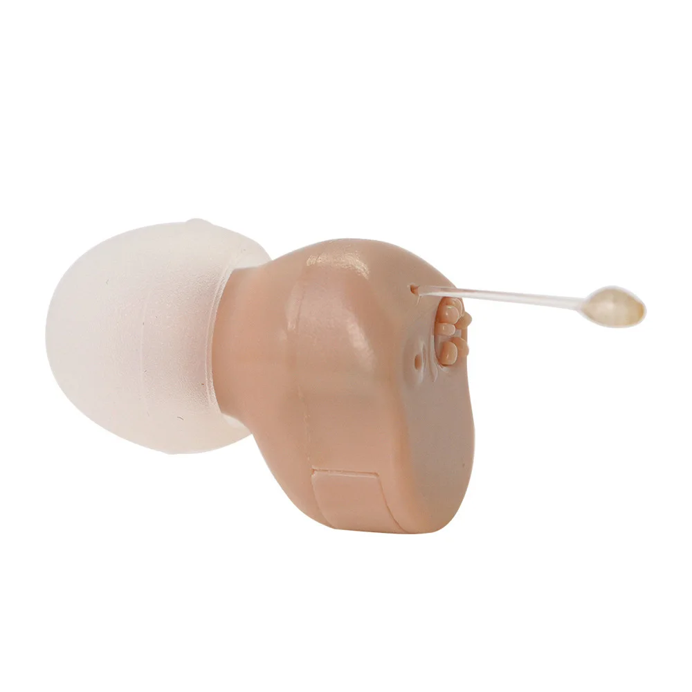 Micro Ear Hearing Aid Mini ITC Wireless Hearing Aid For Elderly For Right/Left Ear Best Sound Amplifier Invisible Hearing Device