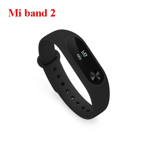 Xiaomi mi Band 2 OLED тачпад монитор сна пульсометр Смарт фитнес часы браслет mi band mi Band band 2 версия CN - Цвет: Only Mi band 2