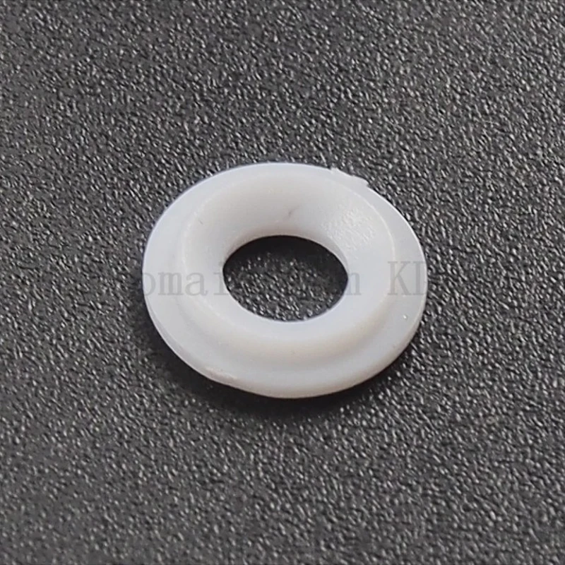 

11mm(D) x 1mm(T) White Plastic Insulation Gaskets ( 10 pcs )