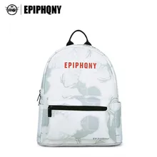 Epiphqny известный бренд Рюкзаки животных печати Bagpack Для женщин Дорожная сумка из искусственной кожи Обувь для девочек Колледж студент backbag Малый